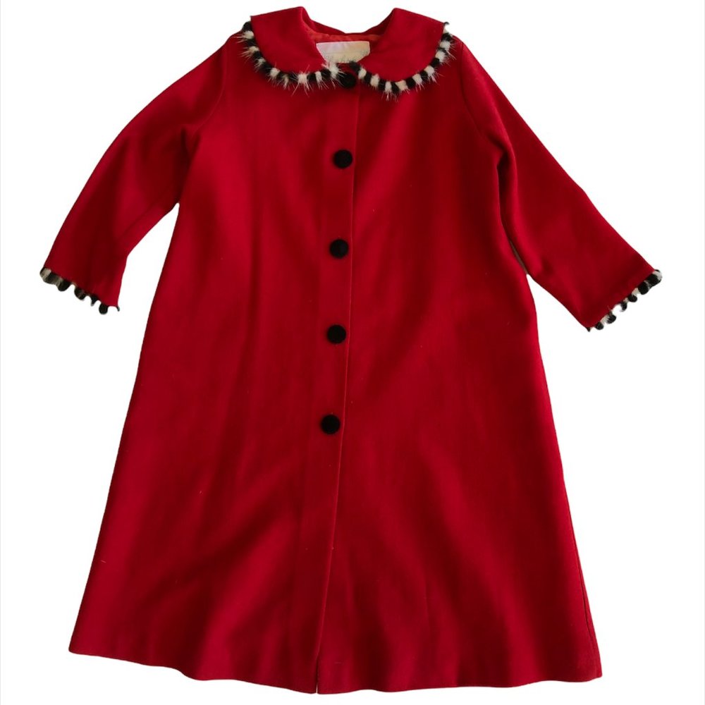Chabre' Girls Wool Coat